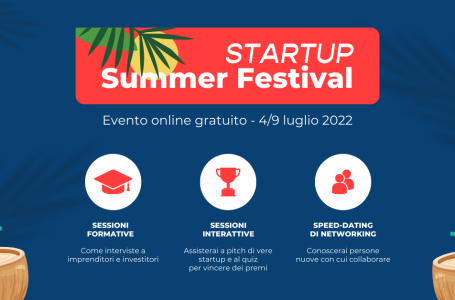 Startup Geeks Summer Festival: la sei giorni di formazione gratuita dedicata a startup e imprenditori