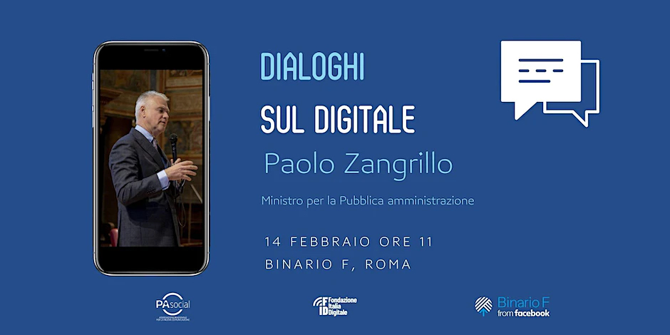 “Dialoghi sul Digitale”, Martedì 14 febbraio a Binario F