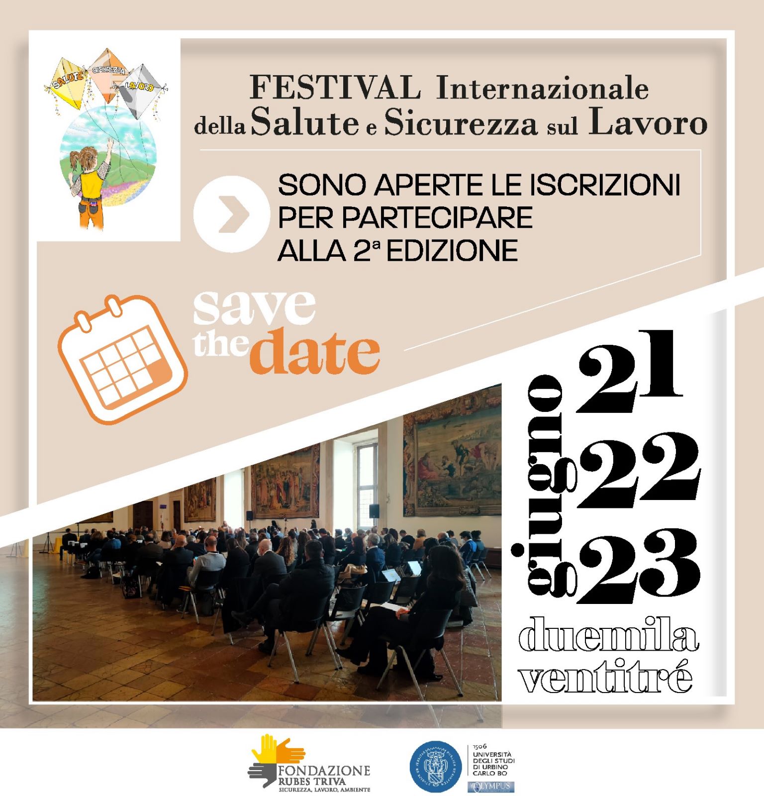 A Urbino arriva la II edizione del Festival Internazionale della salute e sicurezza sul lavoro