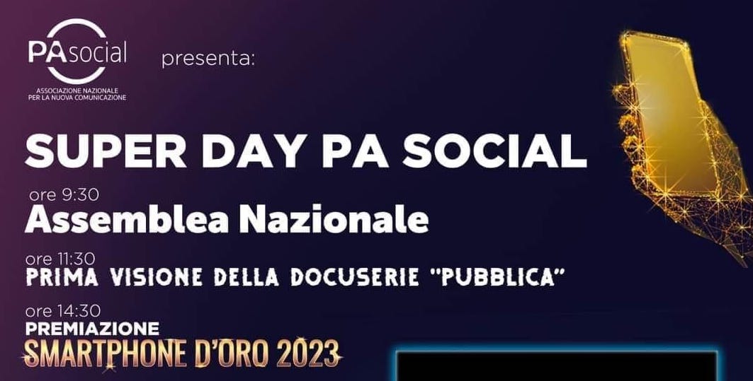 Super Day PA Social: l’evento dedicato alla comunicazione pubblica digitale torna a Roma