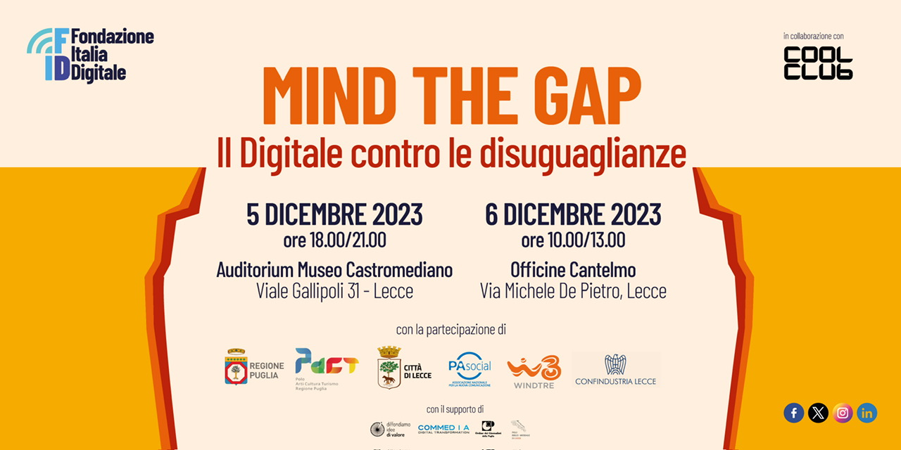 Mind the Gap – Il digitale contro le disuguaglianze