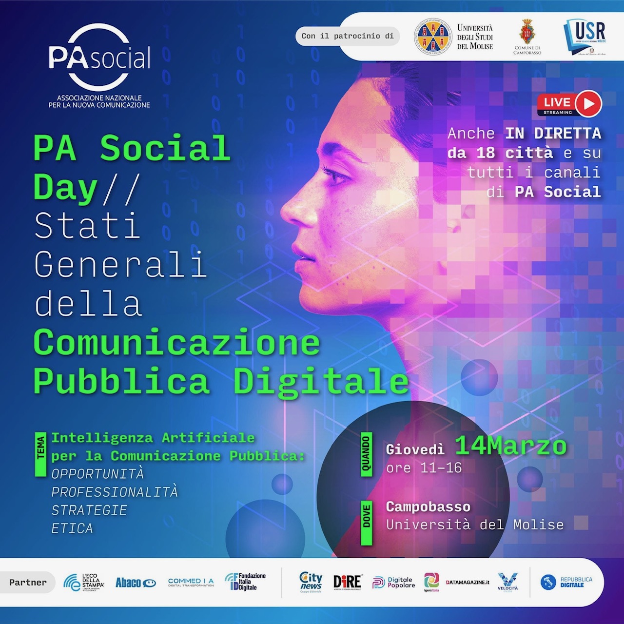 Pa Social Day e Stati Generali della Comunicazione Digitale: grande interesse per l’uso dell’AI nella PA