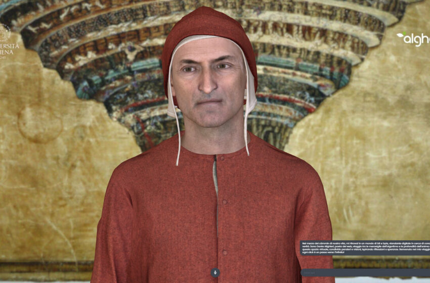  “Digital Dante”: ecco l’avatar intelligente del sommo poeta