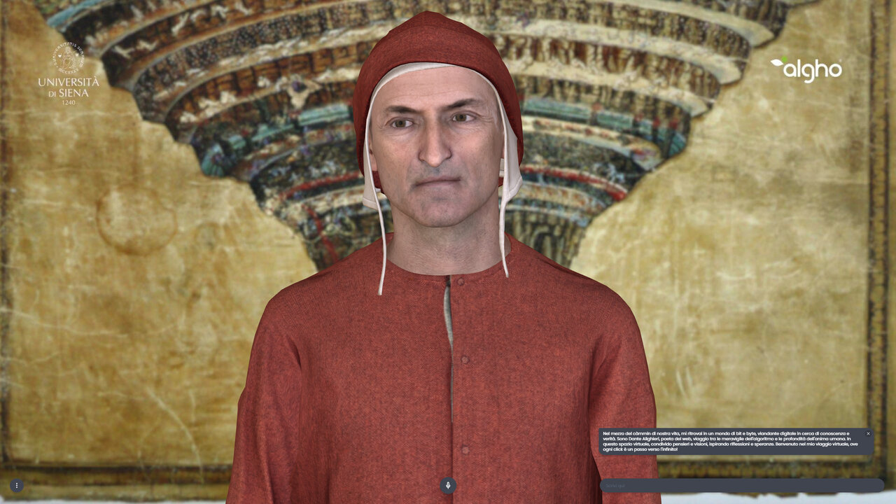 “Digital Dante”: ecco l’avatar intelligente del sommo poeta